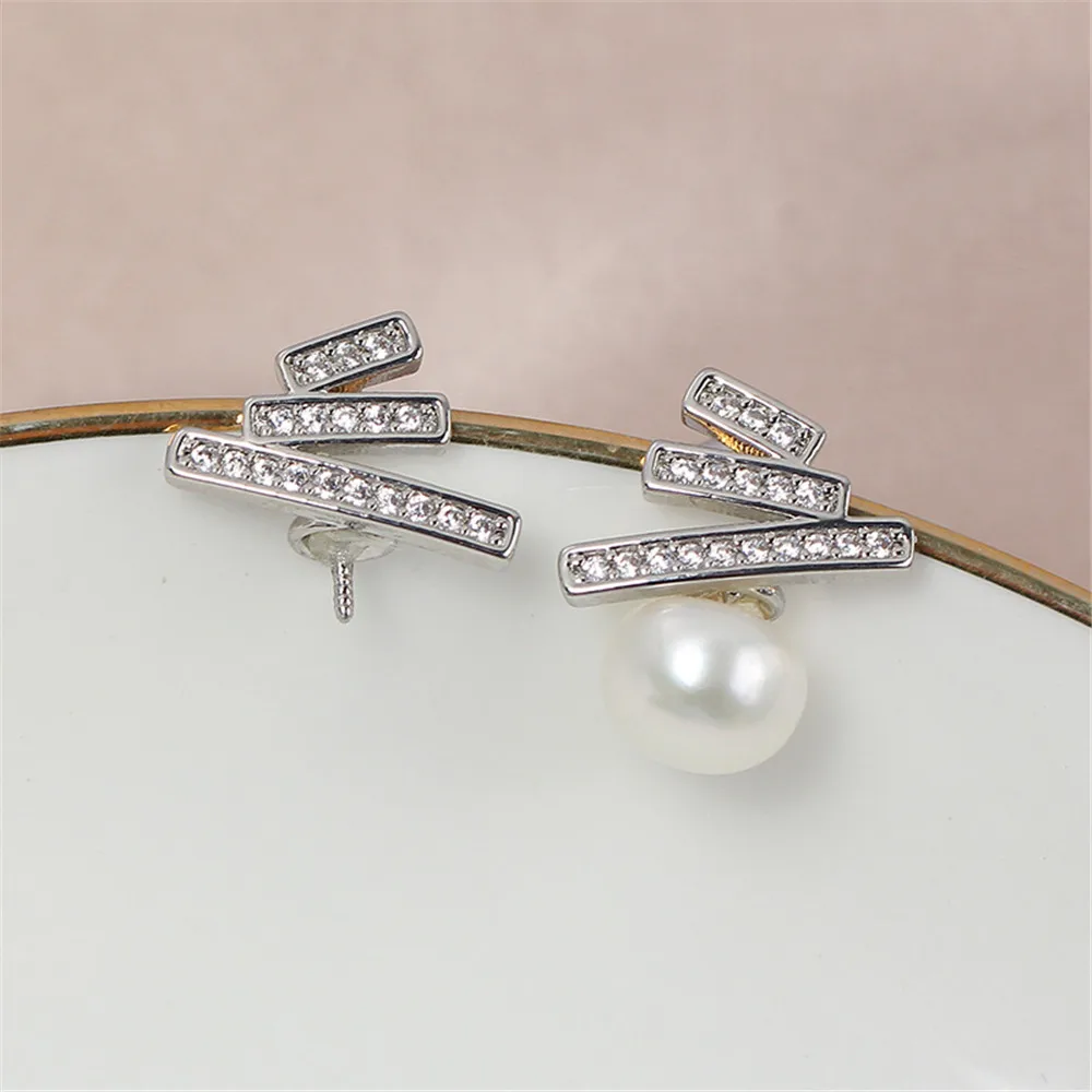 14k Gold Wrapped Christmas Tree Zircon Pearl Earrings S925 Silver Needle Earrings with Empty DIY Accessories Elegant Female
14k Gold Wrapped Christmas Tree Zircon Pearl Earrings S925 Silver Needle Earrings with Empty DIY Accessories Elegant Female
