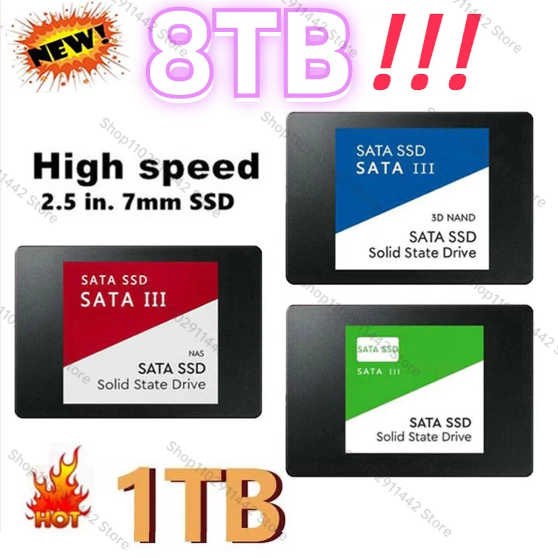 SATA SSD 2.5Inch 4TB High Speed SSD 480GB 512gb HD 1TB Internal ssd sata 2tb Solid State Drive For Laptop ssd nvme Notebook ps5
SATA SSD 2.5Inch 4TB High Speed SSD 480GB 512gb HD 1TB Internal ssd sata 2tb Solid State Drive For Laptop ssd nvme Notebook ps5