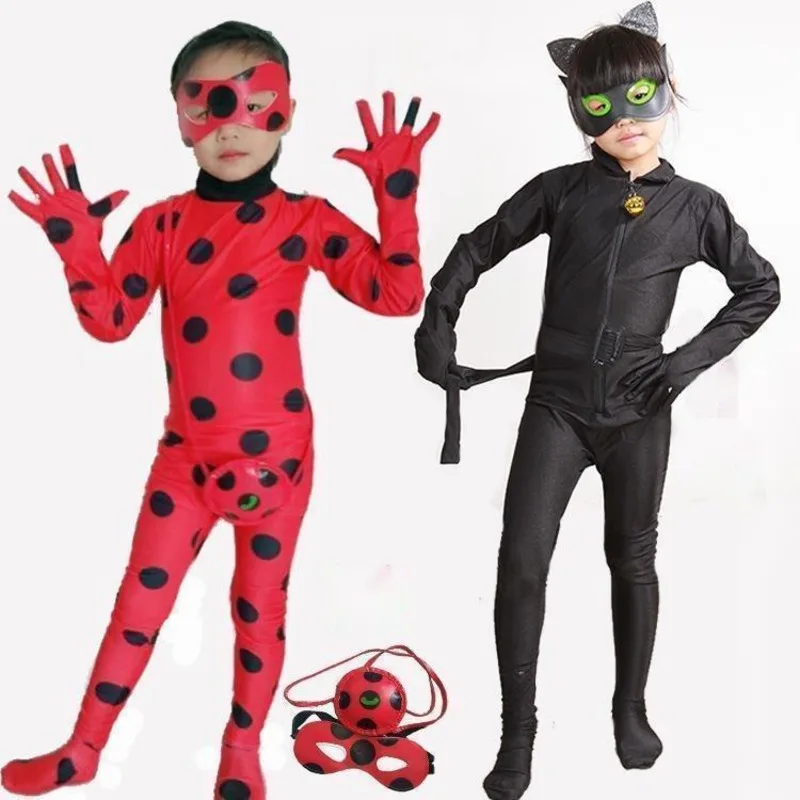 

Комбинезон божьей коровки в виде насекомых на Хэллоуин, костюм для косплея, костюм для выступления, Детский костюм животного, костюм для вечеринки на день рождения для девочек