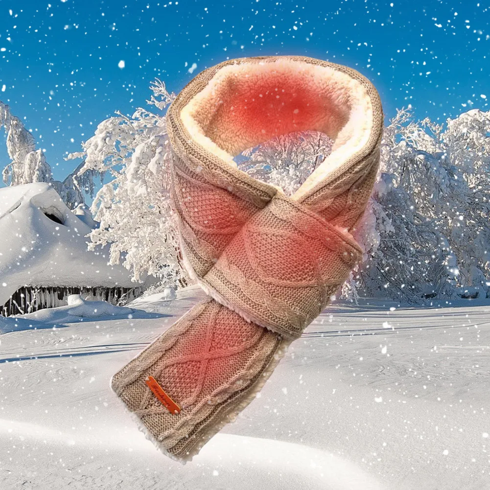 3 Gear Regulation Electric Heating Scarf Winter Outdoor Sports Thermal Neck Wrap Warmer USB Electric Heating Neckerchief Collar
3 Gear Regulation Electric Heating Scarf Winter Outdoor Sports Thermal Neck Wrap Warmer USB Electric Heating Neckerchief Collar