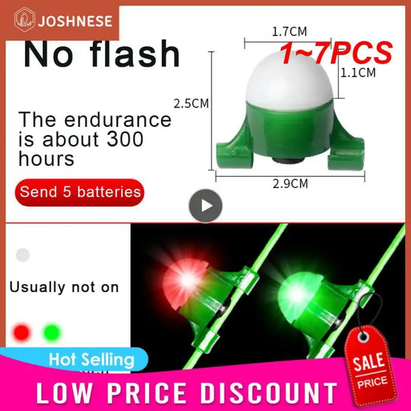 1~7PCS Night Fishing Alarm Light Fishing Bite Accessories Electronic LED Light Alarms Outdoor Fish Line Gear Alert Indicator
1~7PCS Night Fishing Alarm Light Fishing Bite Accessories Electronic LED Light Alarms Outdoor Fish Line Gear Alert Indicator