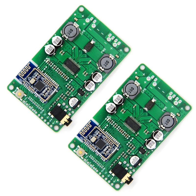 2X TWS TPA3118 Amplifier Audio Board Amplificador AUX 30W CSRA64215 5.0 Bluetooth Receiver APTX APTXLL
2X TWS TPA3118 Amplifier Audio Board Amplificador AUX 30W CSRA64215 5.0 Bluetooth Receiver APTX APTXLL