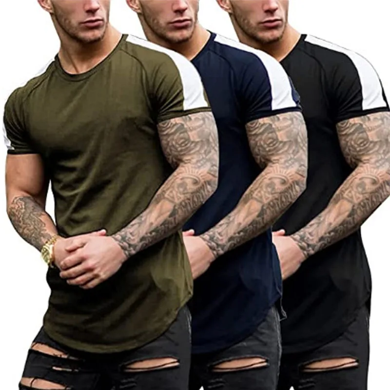 Men t-shirt Summer Men's Clothing Casual Solid t shirt men Short Sleeve t-shirts Streetwear O-neck t shirts Tops Tee Shirt Homme
Men t-shirt Summer Men's Clothing Casual Solid t shirt men Short Sleeve t-shirts Streetwear O-neck t shirts Tops Tee Shirt Homme