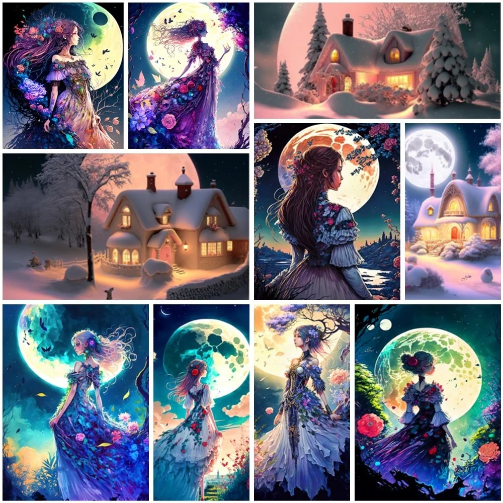 Girl And Moon Flowers Paintings By Numbers Art Diamond Art Painting Kits Arts And Crafts For Adults Wall Art Gift For Wife 2023
Girl And Moon Flowers Paintings By Numbers Art Diamond Art Painting Kits Arts And Crafts For Adults Wall Art Gift For Wife 2023