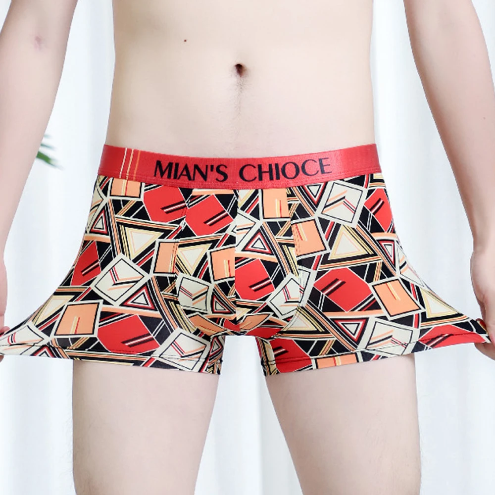 Men Print Swimwear Beachwear Boxer Shorts Ice Silk Underwear Briefs Boy Sissy Shorts U Convex Pouch Trunks Breathable Underpants
Men Print Swimwear Beachwear Boxer Shorts Ice Silk Underwear Briefs Boy Sissy Shorts U Convex Pouch Trunks Breathable Underpants