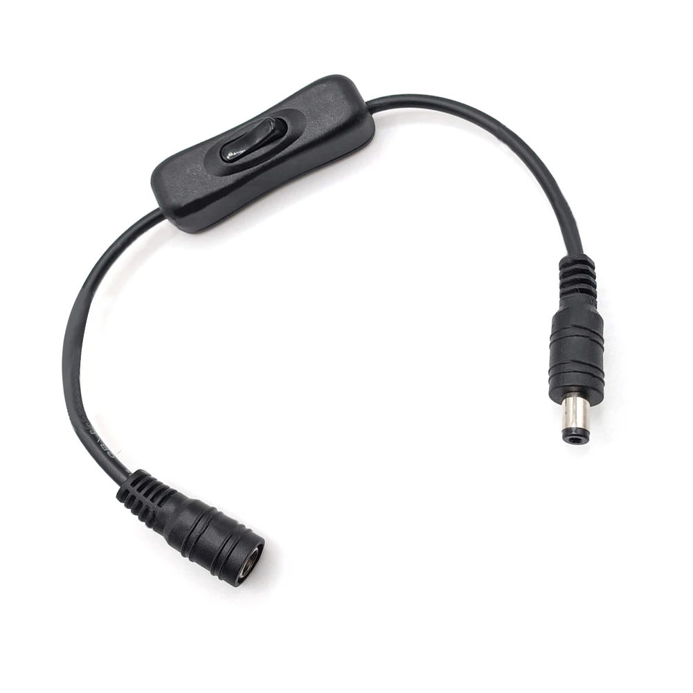 Plug Switch Connector DC Inline 1Pcs 5.5x2.1mm 5V-24V Barrel Plug Cable On/off Functionality Easy Installation
Plug Switch Connector DC Inline 1Pcs 5.5x2.1mm 5V-24V Barrel Plug Cable On/off Functionality Easy Installation