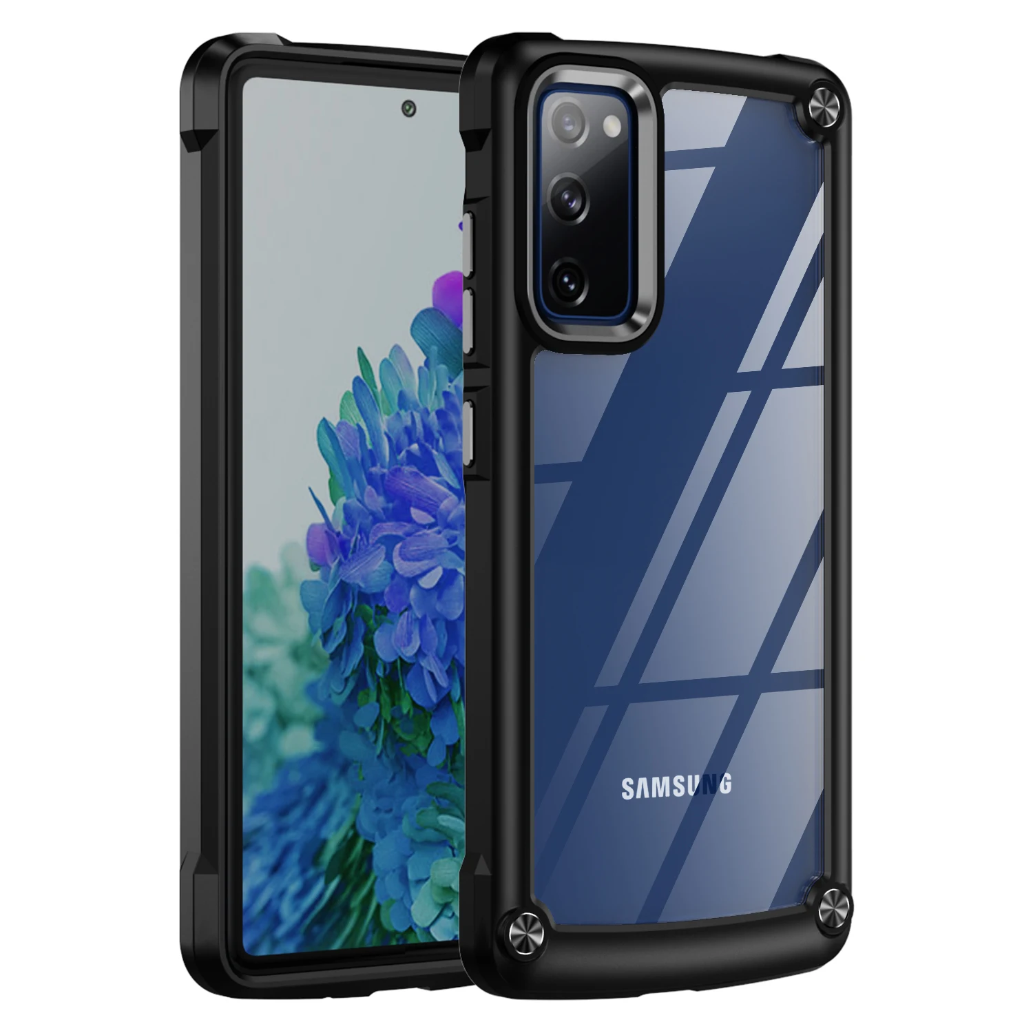 Ударопрочный цветной бампер, Прозрачный чехол для телефона Samsung Galaxy S23 S22 ULTRAA12 A32 A52 S21, прозрачный мягкий акриловый чехол
Ударопрочный цветной бампер, Прозрачный чехол для телефона Samsung Galaxy S23 S22 ULTRAA12 A32 A52 S21, прозрачный мягкий акриловый чехол
