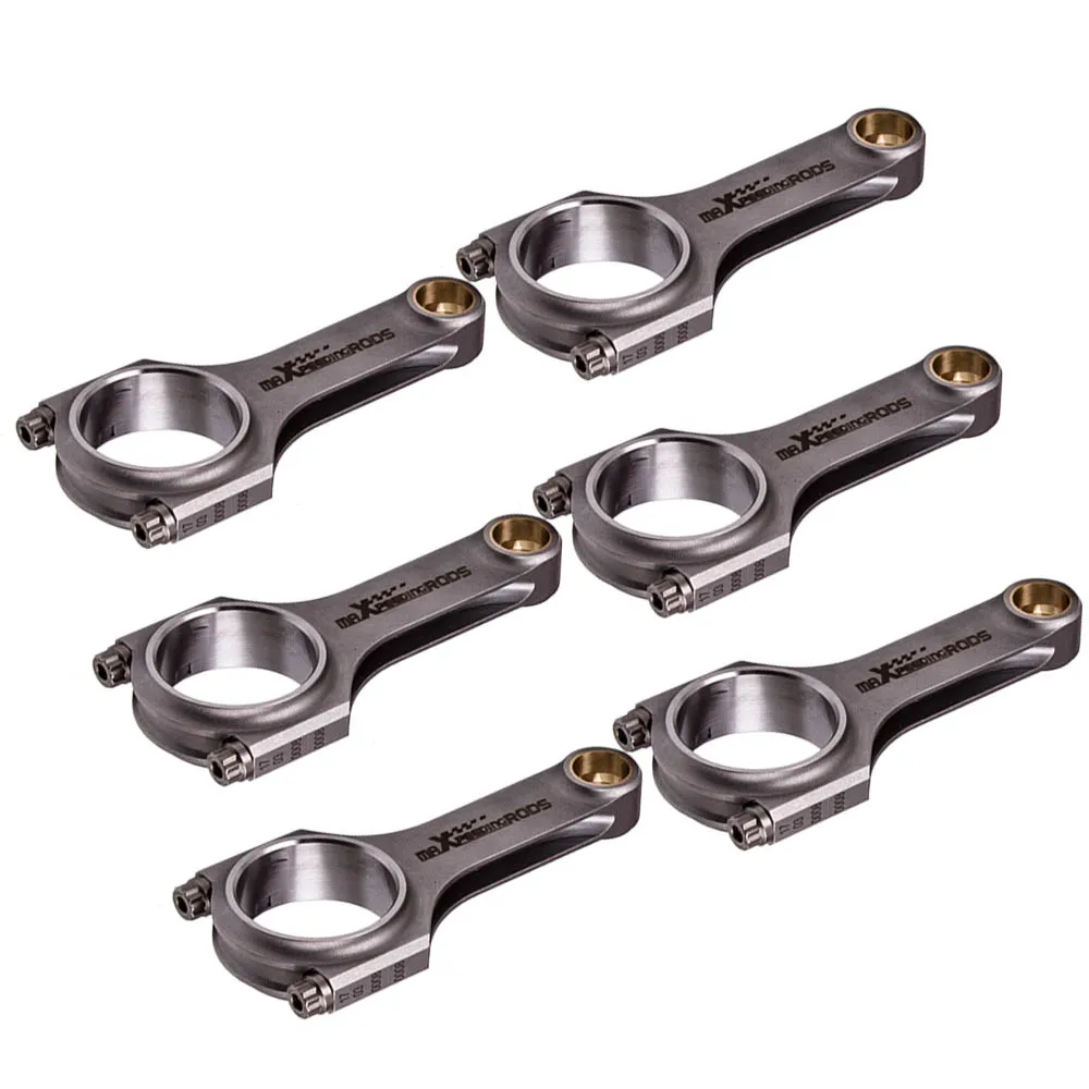 

Racing Connecting Rods For VW for Audi A4 A6 V6 Engines 2.6L, 2.7 T 30V,2.8L 12V 154mm ARP 2000 Bolts For B5 S4 Quattro 2.7T