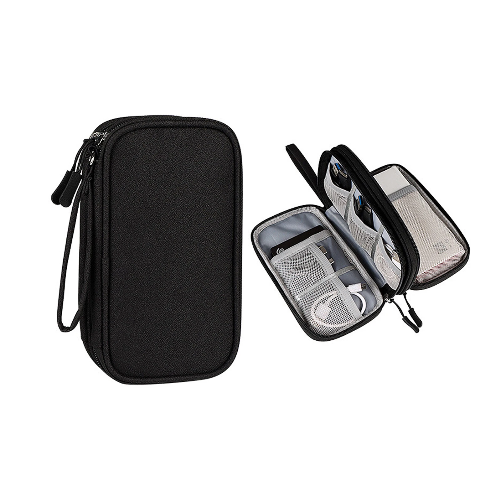 Earphone Storage Bag Multipurpose Portable Travel Universal Cable Organizer Electronics Accessories Bag Power Bank Carrying Case
Earphone Storage Bag Multipurpose Portable Travel Universal Cable Organizer Electronics Accessories Bag Power Bank Carrying Case