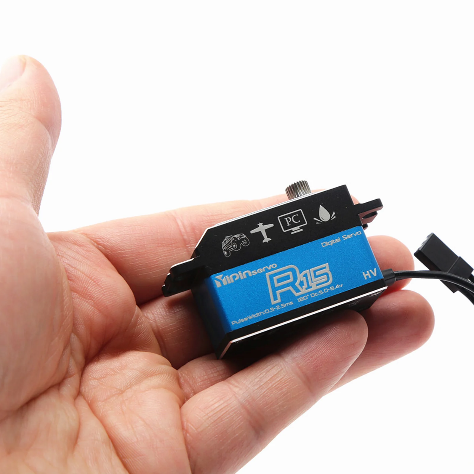 15kg Digital Servo Wear-resistant for Robot DIY 1/8 1/10 Scale RC Car Parts Blue Children Kids Playing Gifts
15kg Digital Servo Wear-resistant for Robot DIY 1/8 1/10 Scale RC Car Parts Blue Children Kids Playing Gifts