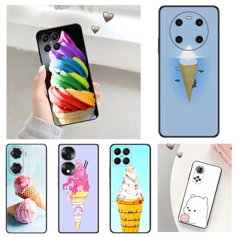 Sweet Colourful Ice Cream Soft Phone Case for Honor X9 X8 5G X7 X6 70 60 50 30i X40 Play 6T 9A 6C Magic4 Pro 8X 20 Lite Cover
Sweet Colourful Ice Cream Soft Phone Case for Honor X9 X8 5G X7 X6 70 60 50 30i X40 Play 6T 9A 6C Magic4 Pro 8X 20 Lite Cover