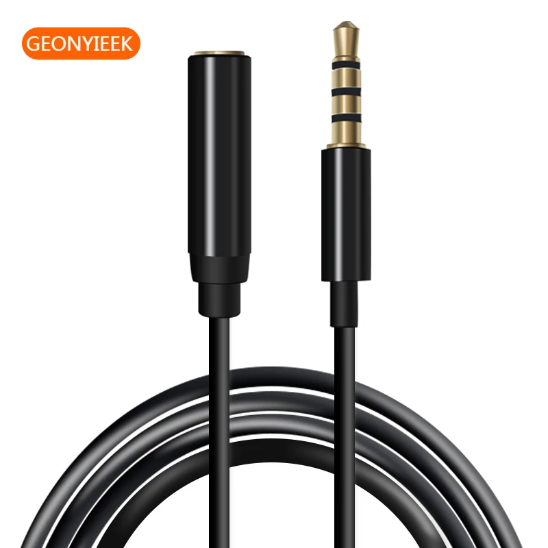 2m 4 Poles Audio Extension Cable for Cellphone Smartphone Mic Microphone Female 3.5mm To Male 3.5mm Jack Aux Universal cale
2m 4 Poles Audio Extension Cable for Cellphone Smartphone Mic Microphone Female 3.5mm To Male 3.5mm Jack Aux Universal cale
