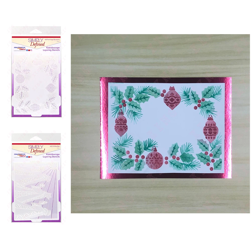 New Vintage Ornaments Wise Men Diy Layering Stencils Painting Scrapbook Coloring Embossing Molds Album Decorative Craft Template
New Vintage Ornaments Wise Men Diy Layering Stencils Painting Scrapbook Coloring Embossing Molds Album Decorative Craft Template