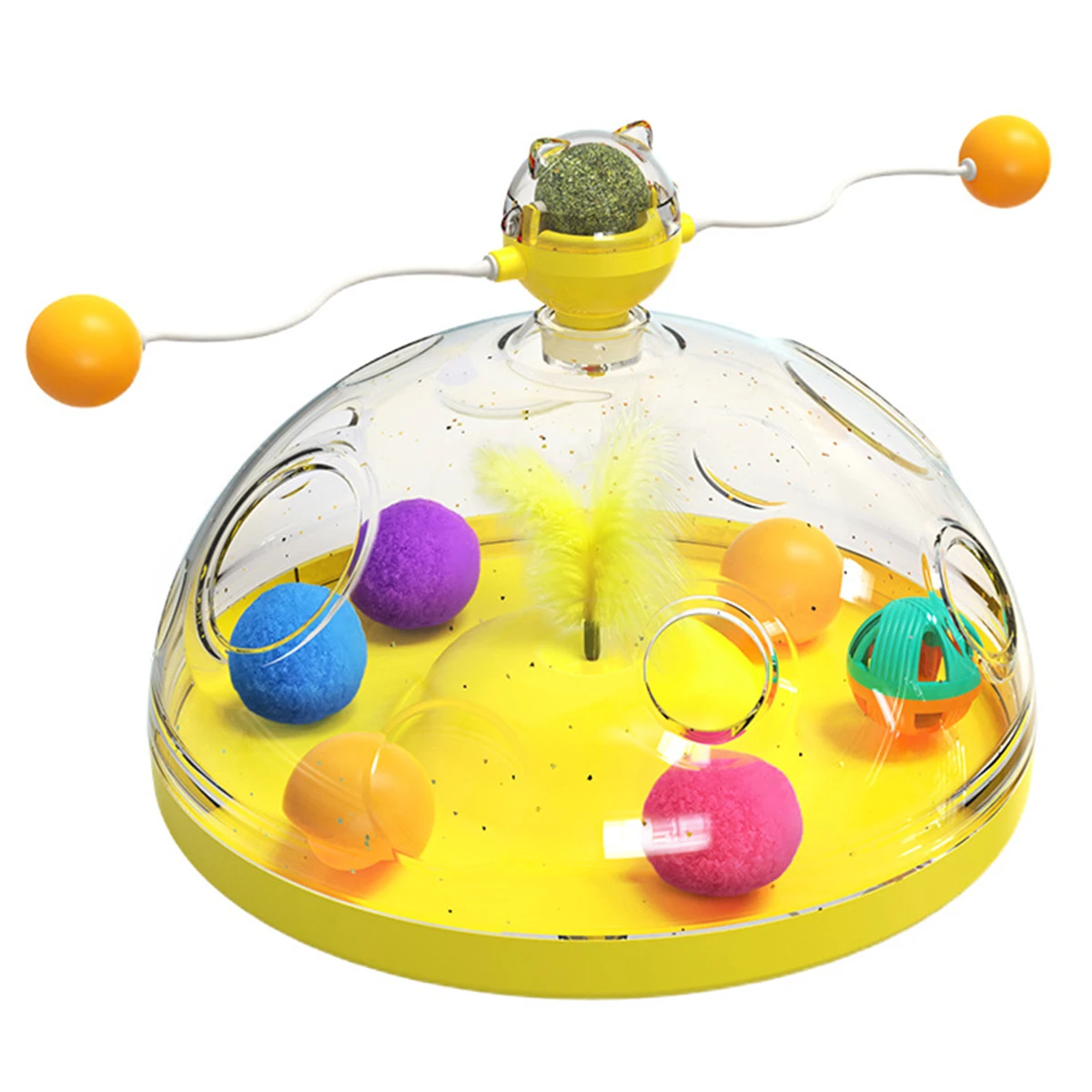 Windmill Funny Cat Toy Turntable Windmill Teasing Pet Toy Reusable Interactive Windmill Kitten Toy Multifunctional Turntable Pet
Windmill Funny Cat Toy Turntable Windmill Teasing Pet Toy Reusable Interactive Windmill Kitten Toy Multifunctional Turntable Pet
