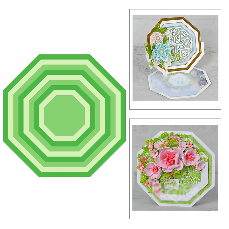 2022 New Octagon Frame Nesting Layered Metal Cutting Dies For DIY Craft Making Card Paper Decoration Scrapbooking No Stamps
2022 New Octagon Frame Nesting Layered Metal Cutting Dies For DIY Craft Making Card Paper Decoration Scrapbooking No Stamps