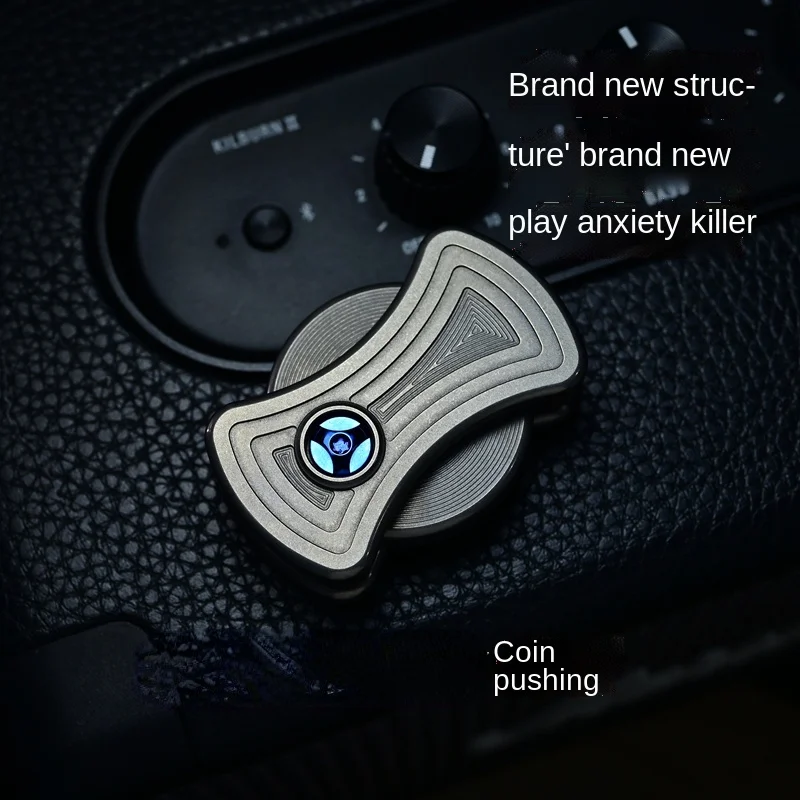 Titanium Alloy Coin Push EDC Pressure Reduction Toy Boyfriend Christmas Gift Fingertip Exerciser
Titanium Alloy Coin Push EDC Pressure Reduction Toy Boyfriend Christmas Gift Fingertip Exerciser
