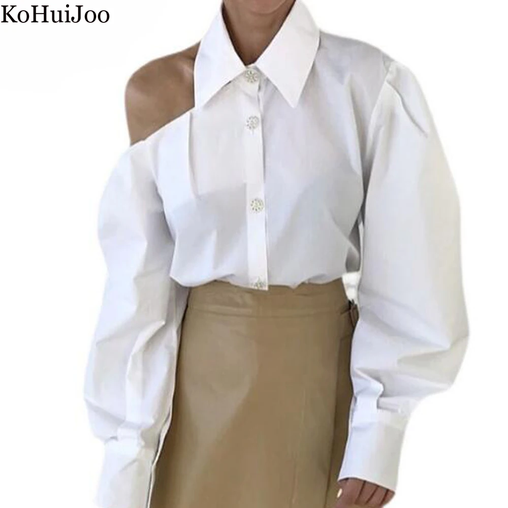 KoHuiJoo Sexy Blouse for Summer Woman Fashion New Design Off Shoulder Long Sleeve Shirt Tops Mujer Loose Temperament Blouses
KoHuiJoo Sexy Blouse for Summer Woman Fashion New Design Off Shoulder Long Sleeve Shirt Tops Mujer Loose Temperament Blouses