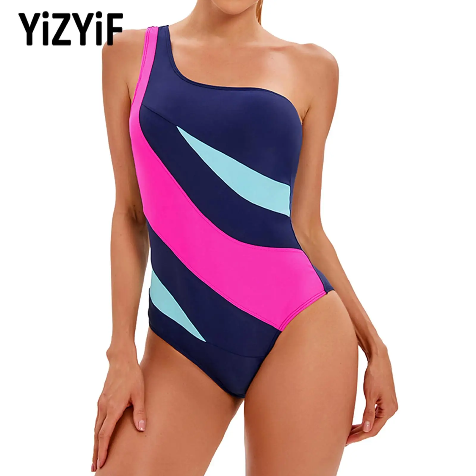 One Piece Swimsuit Women Sexy Pads Monokini Beach Bathing Suit Sleeveless Color Block Bodysuit Swimming Suit For Female Swimwear
One Piece Swimsuit Women Sexy Pads Monokini Beach Bathing Suit Sleeveless Color Block Bodysuit Swimming Suit For Female Swimwear