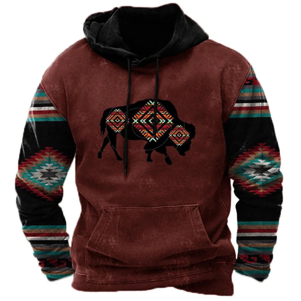 Vintage Aztec Ethnic Print Beach Men's Oversized Stretch Drawstring Hoodies худи худи оверсайз
Vintage Aztec Ethnic Print Beach Men's Oversized Stretch Drawstring Hoodies худи худи оверсайз