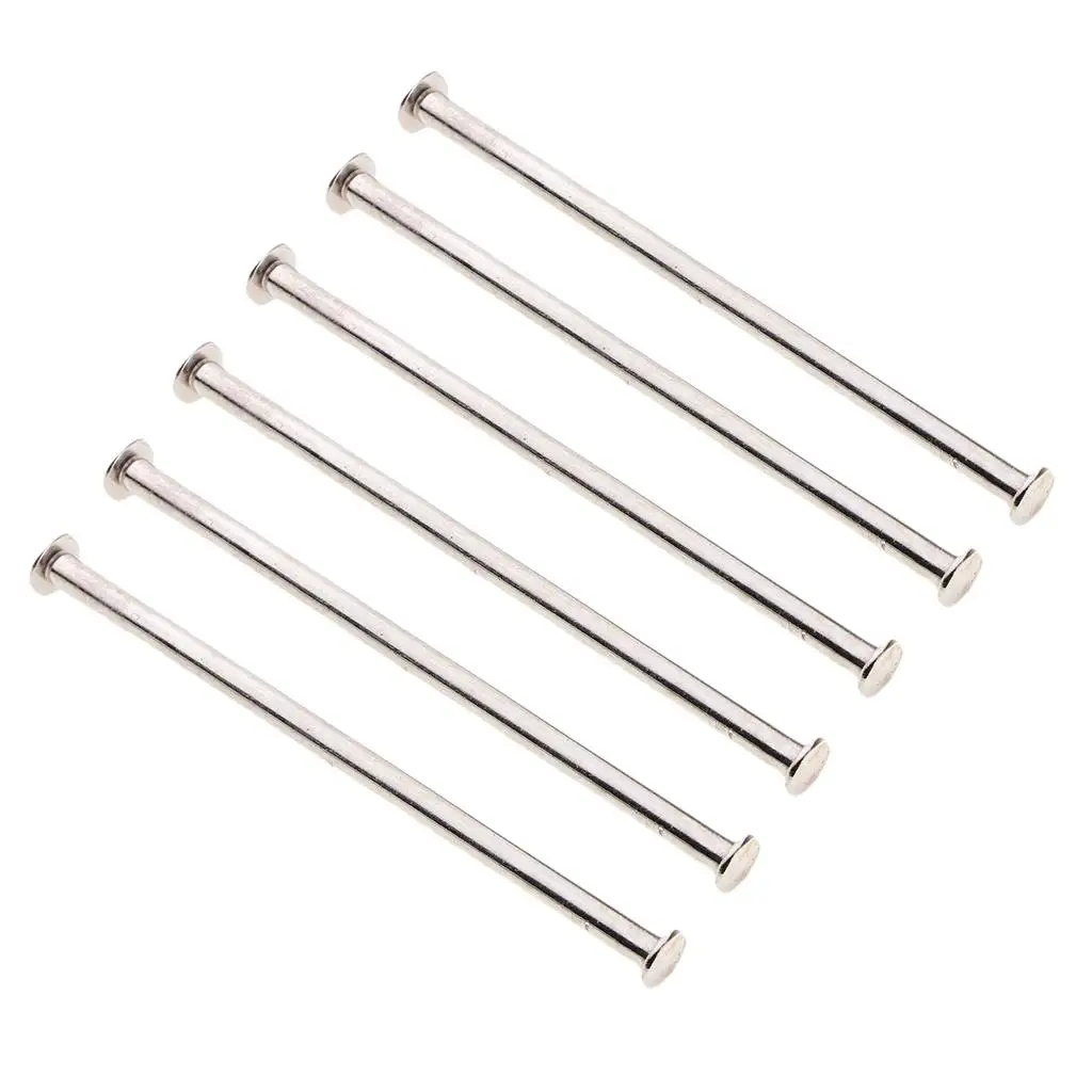 6pcs Binding Screw Button For Handcrafts 10cm Long For Furniture Cabinet Diy Home /Office Crafts Tools
6pcs Binding Screw Button For Handcrafts 10cm Long For Furniture Cabinet Diy Home /Office Crafts Tools