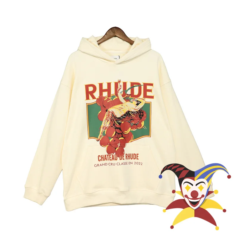2022FW RHUDE Hoodie Men Women Digital Printing Heavy Fabric Rhude Pullovers Sweatshirts
2022FW RHUDE Hoodie Men Women Digital Printing Heavy Fabric Rhude Pullovers Sweatshirts