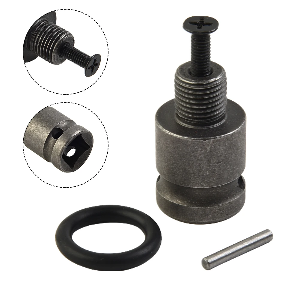 Drill Chuck Adapter With Screw For Impact Wrench Conversion Electric Drill Tool Electric Wrench Twinged Conversion Joint
Drill Chuck Adapter With Screw For Impact Wrench Conversion Electric Drill Tool Electric Wrench Twinged Conversion Joint