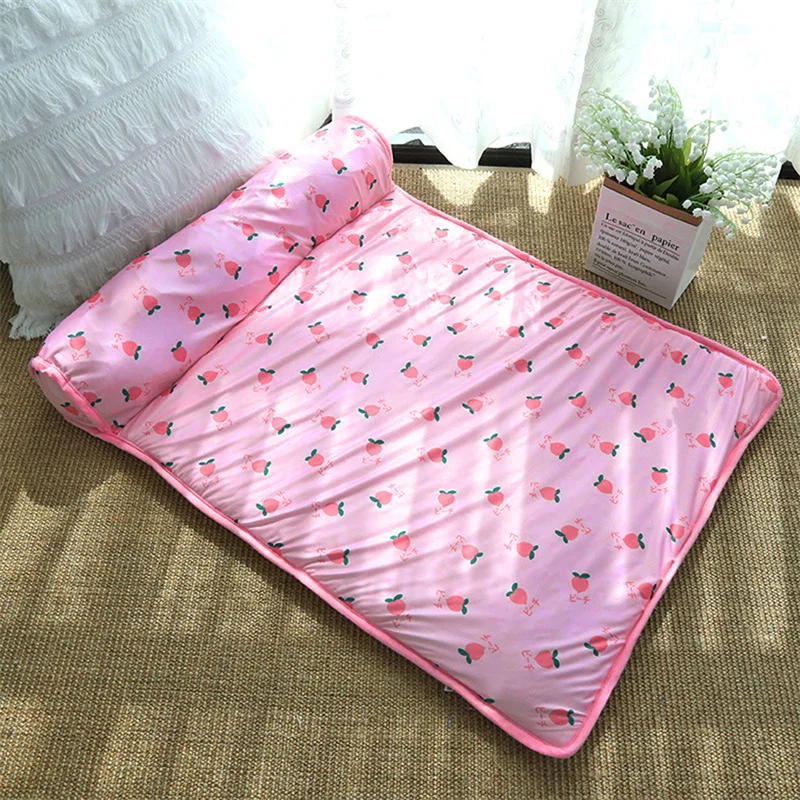 2023 Summer Pet Ice Pad Pets Dog Breathable Blanket Cat Cotton Blend Fabric Cool Sleeping Cushion Dog Bed Pet Supplies
2023 Summer Pet Ice Pad Pets Dog Breathable Blanket Cat Cotton Blend Fabric Cool Sleeping Cushion Dog Bed Pet Supplies