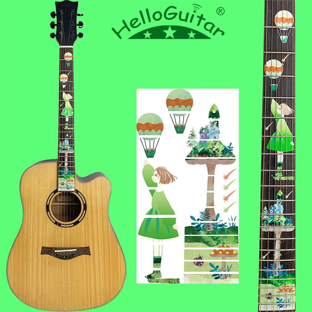 Guitar Fretboard Decals Inlay Sticker DIY Cool Style For Electric Acoustic Guitar PVC Remove Quickly Sticker Guitar Parts
Guitar Fretboard Decals Inlay Sticker DIY Cool Style For Electric Acoustic Guitar PVC Remove Quickly Sticker Guitar Parts