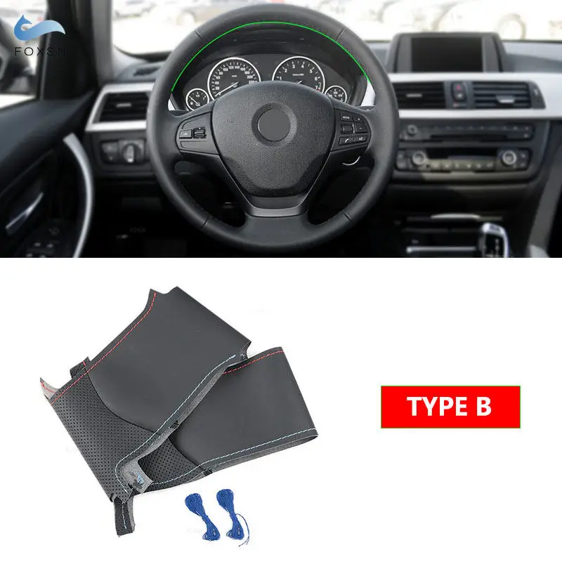 Чехол на руль автомобиля для BMW 1, 2, 3, серии F20 F21 F22 F30 F34 F36, перфорированная кожаная оплетка из микрофибры с иглами и нитками
Чехол на руль автомобиля для BMW 1, 2, 3, серии F20 F21 F22 F30 F34 F36, перфорированная кожаная оплетка из микрофибры с иглами и нитками