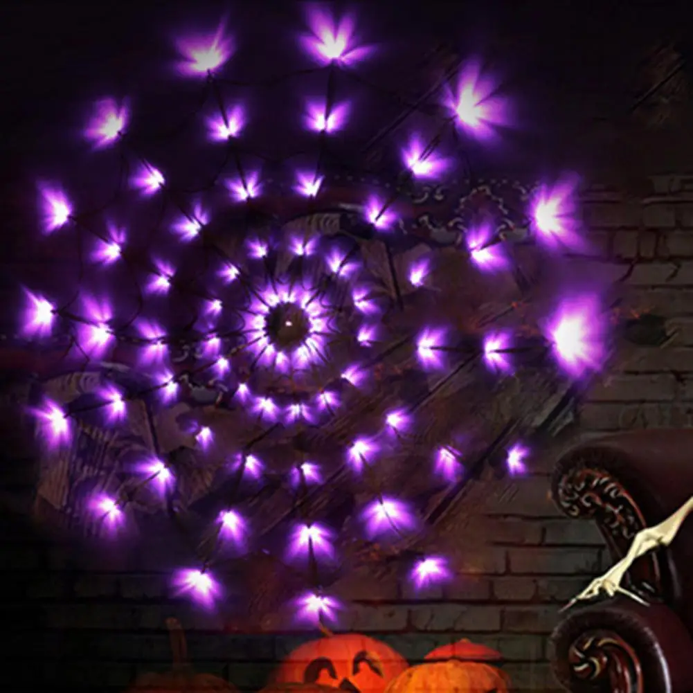 Decorate Garden Decoration Energy-saving No Heating Spider Web Lamp for Halloween Party
Decorate Garden Decoration Energy-saving No Heating Spider Web Lamp for Halloween Party