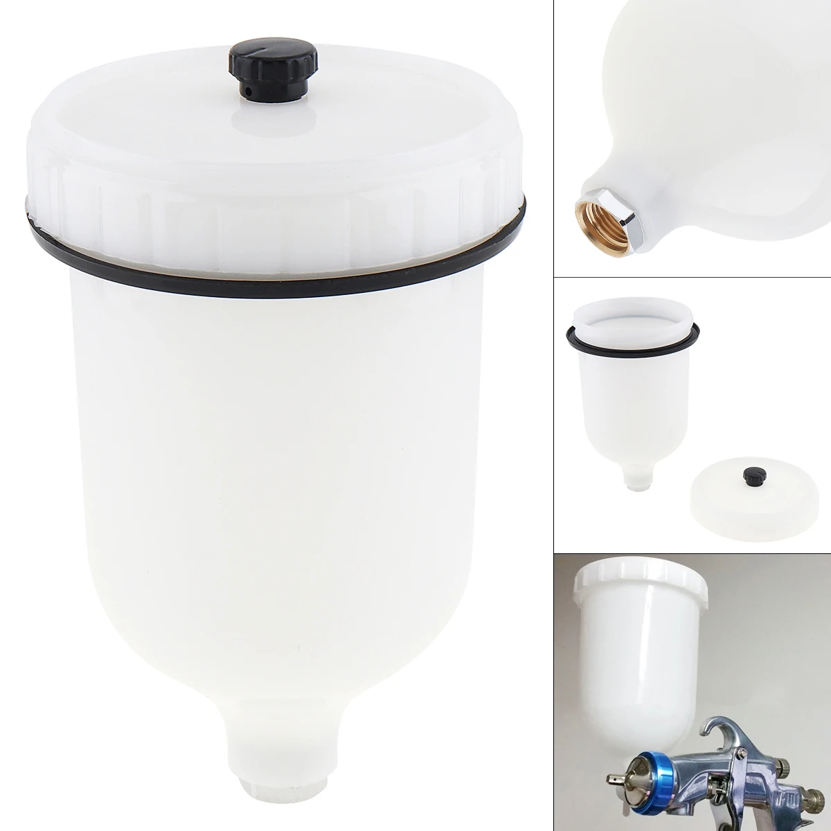 Краскопульт из АБС-пластика с внутренней резьбой 500 дюйма и маленькой воронкой, 2/3 мл
Краскопульт из АБС-пластика с внутренней резьбой 500 дюйма и маленькой воронкой, 2/3 мл