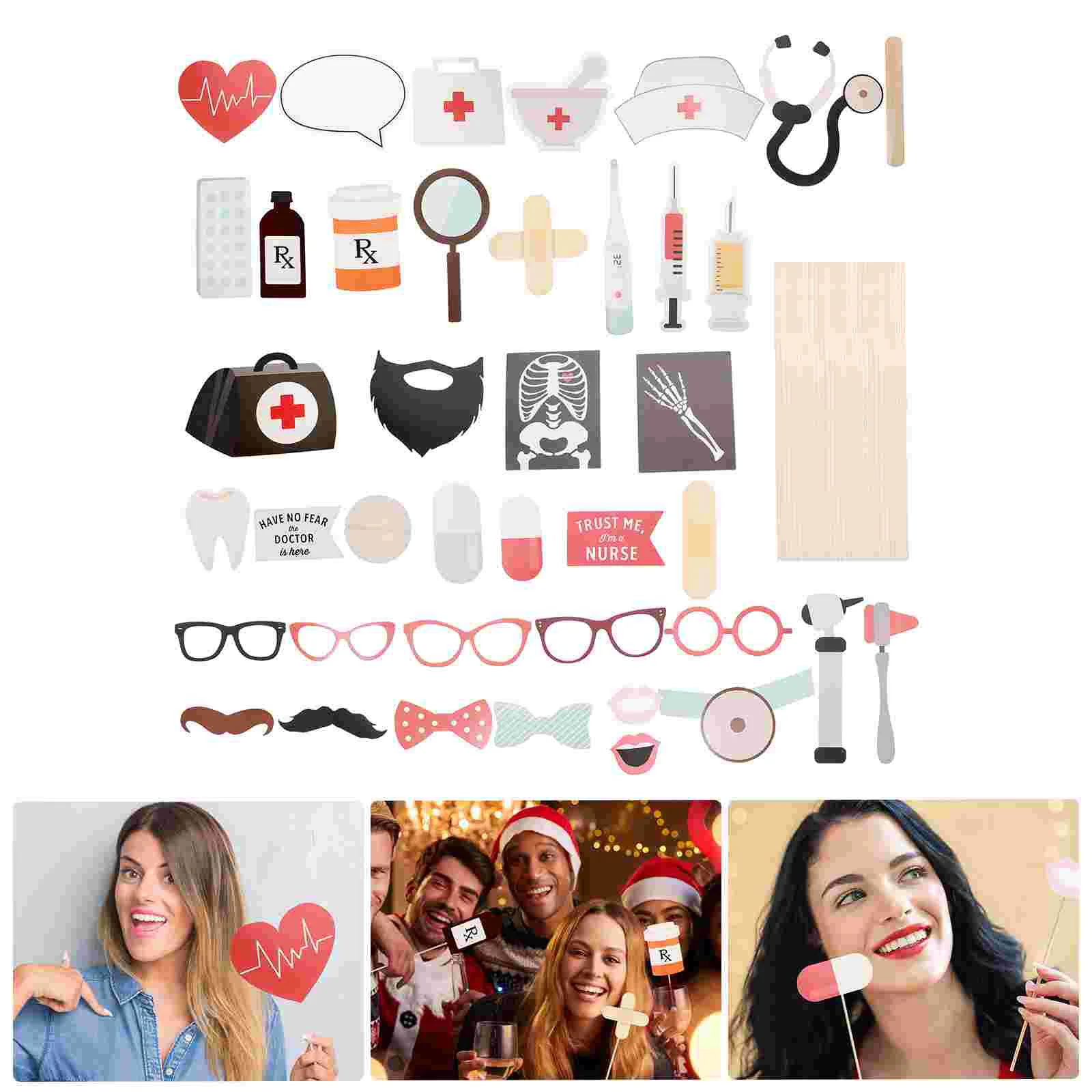 Photo Props Graduation Party Booth Nurse Grad Accessories Supplies Selfie Picture Favors Shooting Decorations Glasses Prop
Photo Props Graduation Party Booth Nurse Grad Accessories Supplies Selfie Picture Favors Shooting Decorations Glasses Prop