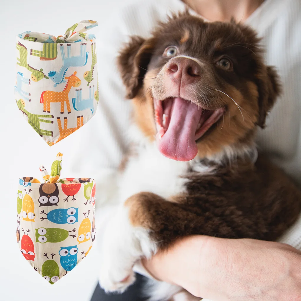 Pet Slobber Scarf Cotton Comfortable Adjustable Triangular Towel Small Animals Reusable Neck Collars Grooming Neckerchief
Pet Slobber Scarf Cotton Comfortable Adjustable Triangular Towel Small Animals Reusable Neck Collars Grooming Neckerchief