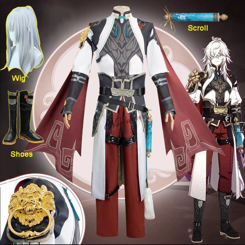 Jing Yuan Cosplay Outfit Game Honkai Star Rail Starrail Cosplay Jingyuan Chinese Style Halloween Costume Wig Shoes Men Suit
Jing Yuan Cosplay Outfit Game Honkai Star Rail Starrail Cosplay Jingyuan Chinese Style Halloween Costume Wig Shoes Men Suit