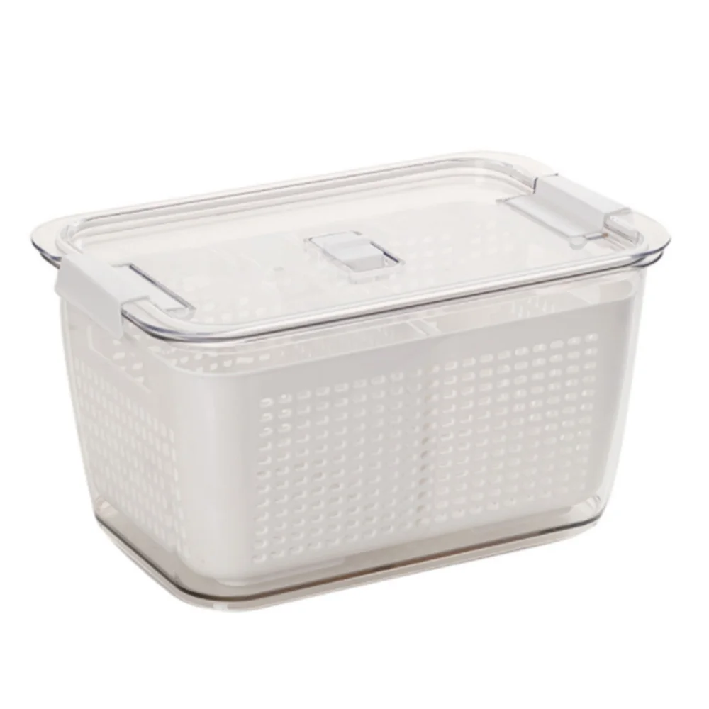20X13.5X11.5cm Kitchen Storage Box Fresh-Keeping Box Refrigerator Fruit Vegetable Drain Crisper Kitchen Food Container-2
20X13.5X11.5cm Kitchen Storage Box Fresh-Keeping Box Refrigerator Fruit Vegetable Drain Crisper Kitchen Food Container-2