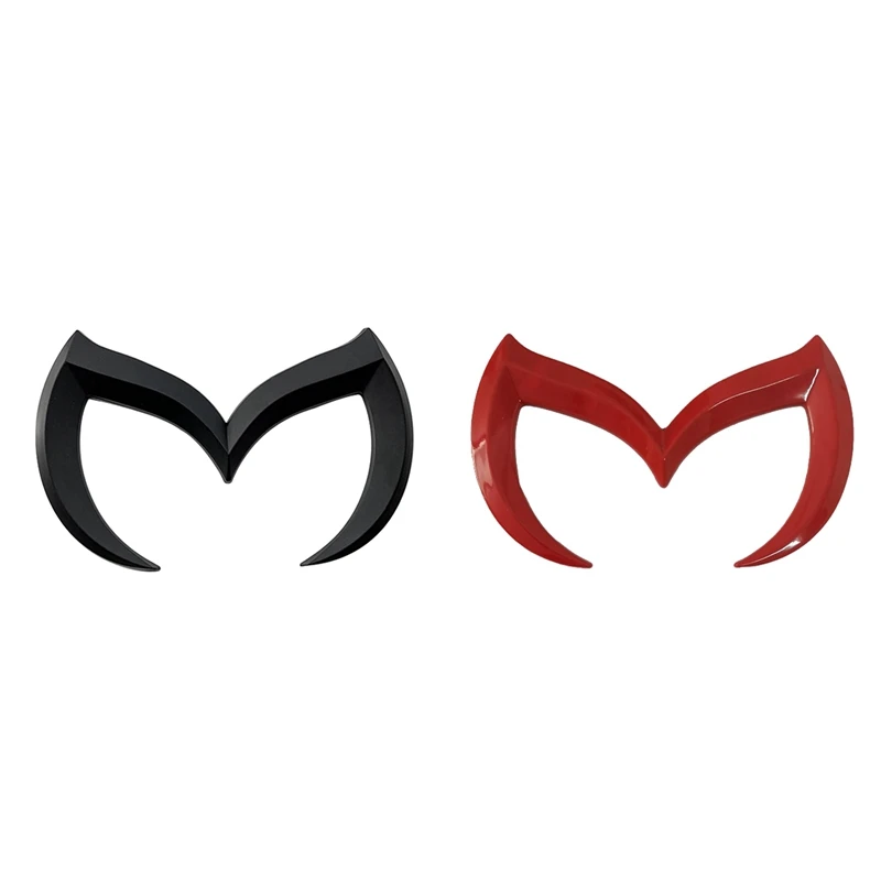 2X Black/Red Evil M Logo Emblem Badge Decal For Mazda All Model Car Body Rear Trunk Decal Sticker Nameplate 
2X Black/Red Evil M Logo Emblem Badge Decal For Mazda All Model Car Body Rear Trunk Decal Sticker Nameplate