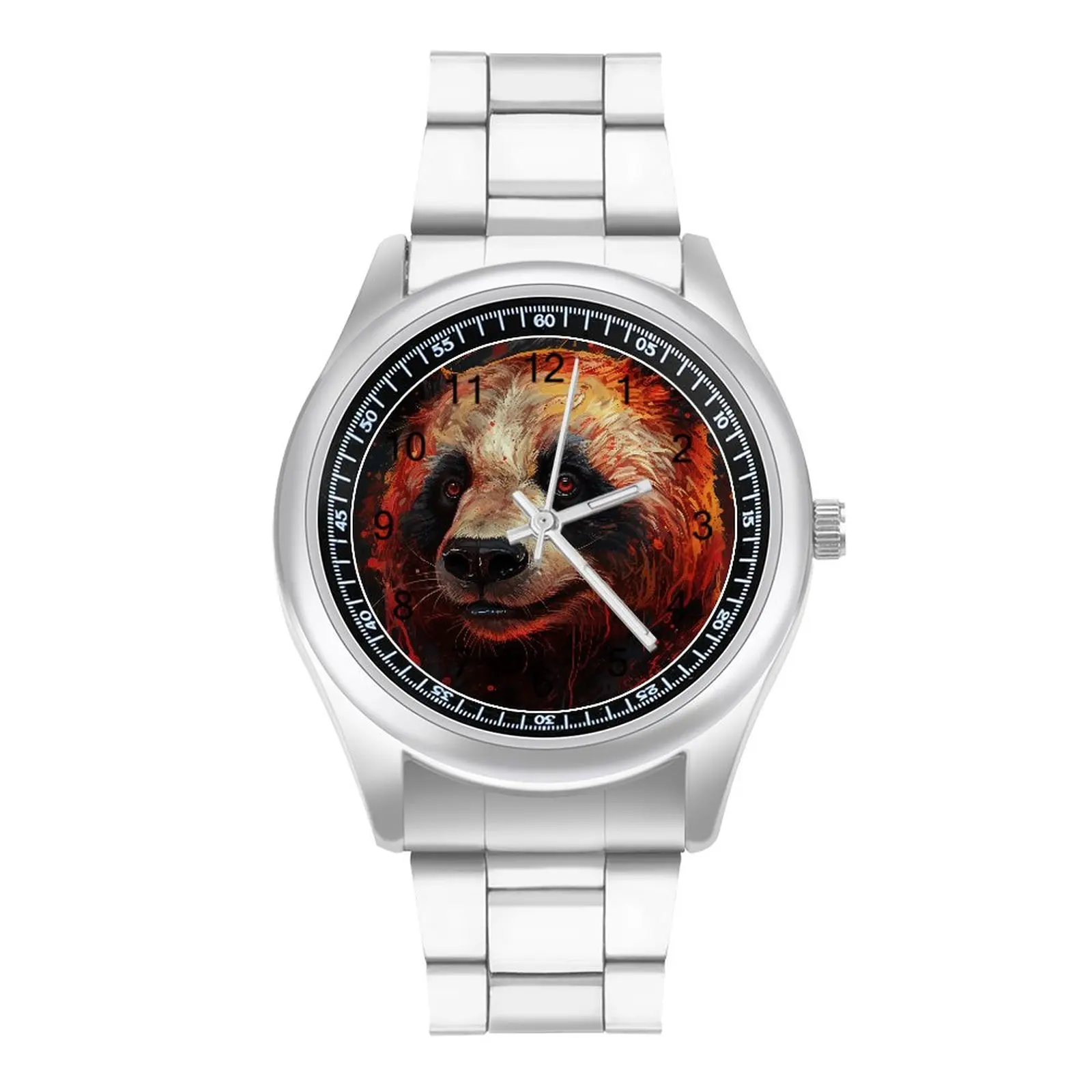 Panda Quartz Watch Grotesque Fantastic Upwrist Creative Wrist Watch Stainless Female Sport Design Wristwatch
Panda Quartz Watch Grotesque Fantastic Upwrist Creative Wrist Watch Stainless Female Sport Design Wristwatch