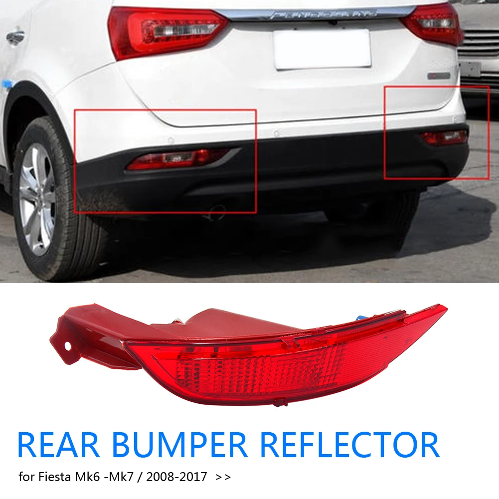 1pc Left Right Rear Bumper Reflector Light Fog Lamp Assembly Fits for Ford Fiesta Mk6 Mk7 Auto Housing Replacement Parts
1pc Left Right Rear Bumper Reflector Light Fog Lamp Assembly Fits for Ford Fiesta Mk6 Mk7 Auto Housing Replacement Parts