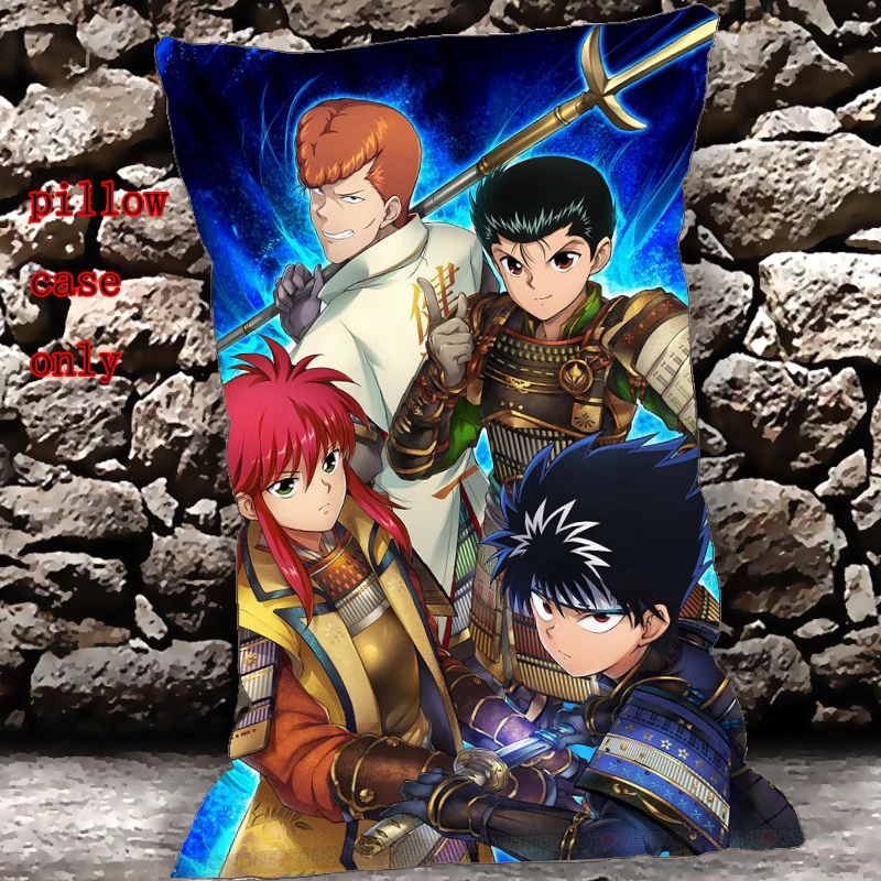 Anime Dakimakura Pillow Case YuYu Hakusho Kuwabara Kazuma Urameshi Yusuke Cover Home Decoration Accessories 60x40cm
Anime Dakimakura Pillow Case YuYu Hakusho Kuwabara Kazuma Urameshi Yusuke Cover Home Decoration Accessories 60x40cm