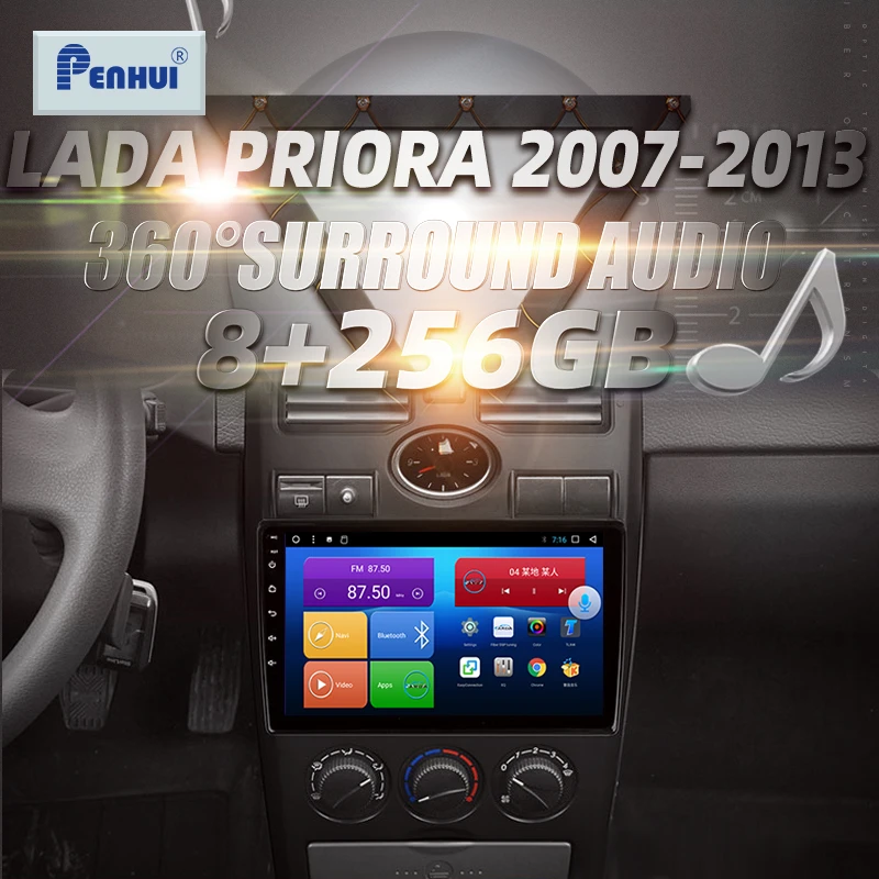 Автомагнитола для LADA PRIORA 2007-2013, мультимедийный видеоплеер с GPS-навигацией, Android, 2 din
Автомагнитола для LADA PRIORA 2007-2013, мультимедийный видеоплеер с GPS-навигацией, Android, 2 din
