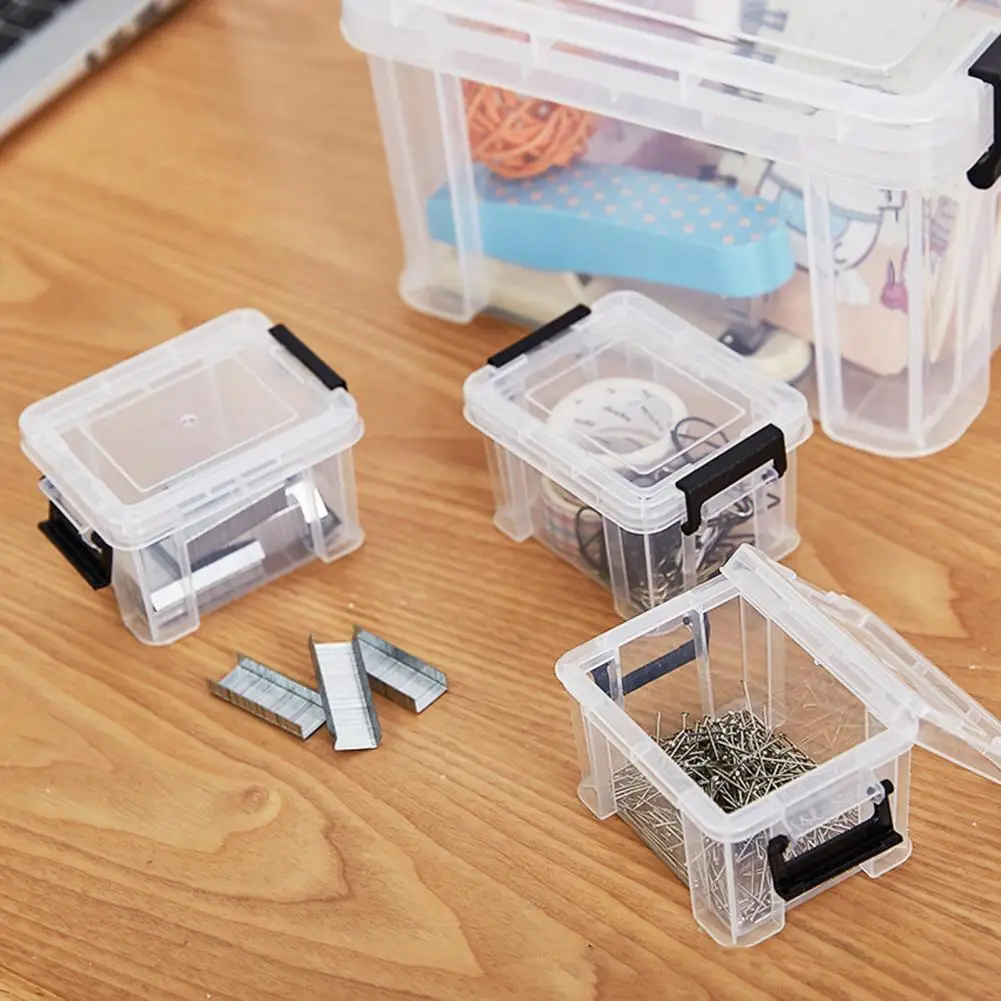 Mini Plastic Box Rectangular Box Translucent Box Jewelry Storage Case Sundries Container Handicrafts Box Clear Storage Box
Mini Plastic Box Rectangular Box Translucent Box Jewelry Storage Case Sundries Container Handicrafts Box Clear Storage Box