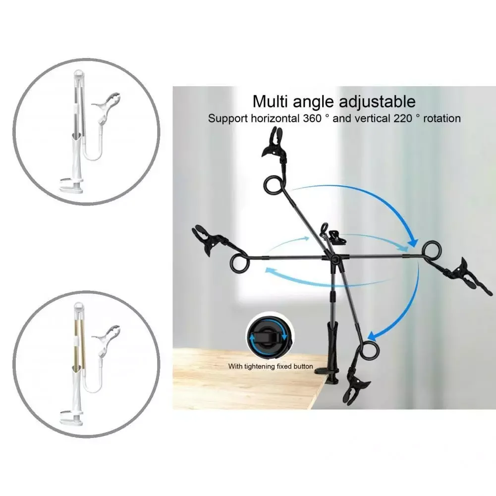 360 Degree Rotating Lightweight Phone Tablet Folding Stand for Bedside
360 Degree Rotating Lightweight Phone Tablet Folding Stand for Bedside