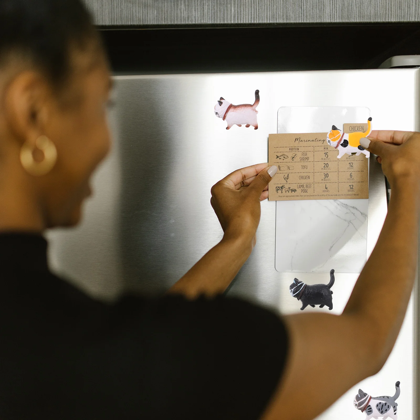 9pcs Refrigerator Cartoon Animal Theme Magnet Stickers Decorative Fridge Stickers
9pcs Refrigerator Cartoon Animal Theme Magnet Stickers Decorative Fridge Stickers
