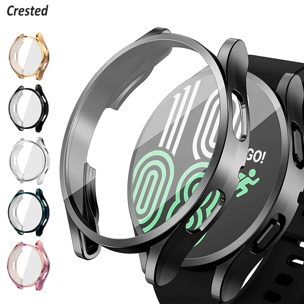 Cover for Samsung Galaxy watch 4 Case 40mm 44mm TPU Plated all-around Screen protector Galaxy watch 4 classic 46mm 42mm Case
Cover for Samsung Galaxy watch 4 Case 40mm 44mm TPU Plated all-around Screen protector Galaxy watch 4 classic 46mm 42mm Case