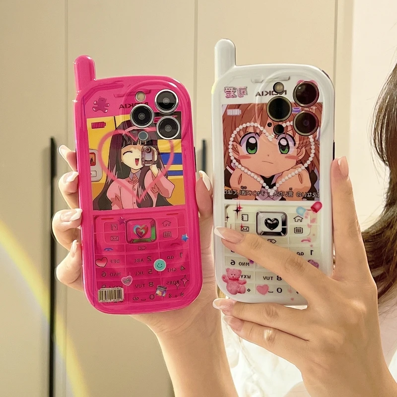 Ins Cute Japanese Anime Card Captor Sakura Anime Girl Phone Case For iPhone 11 12 13 Pro Max X Xs Xr 7 8 Plus Soft Cover Capa
Ins Cute Japanese Anime Card Captor Sakura Anime Girl Phone Case For iPhone 11 12 13 Pro Max X Xs Xr 7 8 Plus Soft Cover Capa