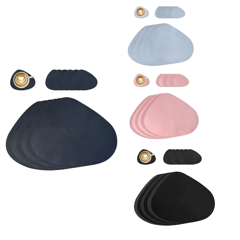 Placemats And Coasters,Non-Slip Heat-Resistant Placemats, Wipeable Placemats,Table Decoration,Round Placemats
Placemats And Coasters,Non-Slip Heat-Resistant Placemats, Wipeable Placemats,Table Decoration,Round Placemats