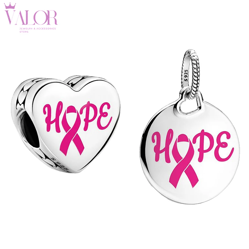 Новое поступление, кулон из чистого серебра S925 пробы с надписью «Hope For Pink», набор красочных женских подвесок, простое колье «сделай сам», Изящные Ювелирные изделия в подарок
Новое поступление, кулон из чистого серебра S925 пробы с надписью «Hope For Pink», набор красочных женских подвесок, простое колье «сделай сам», Изящные Ювелирные изделия в подарок