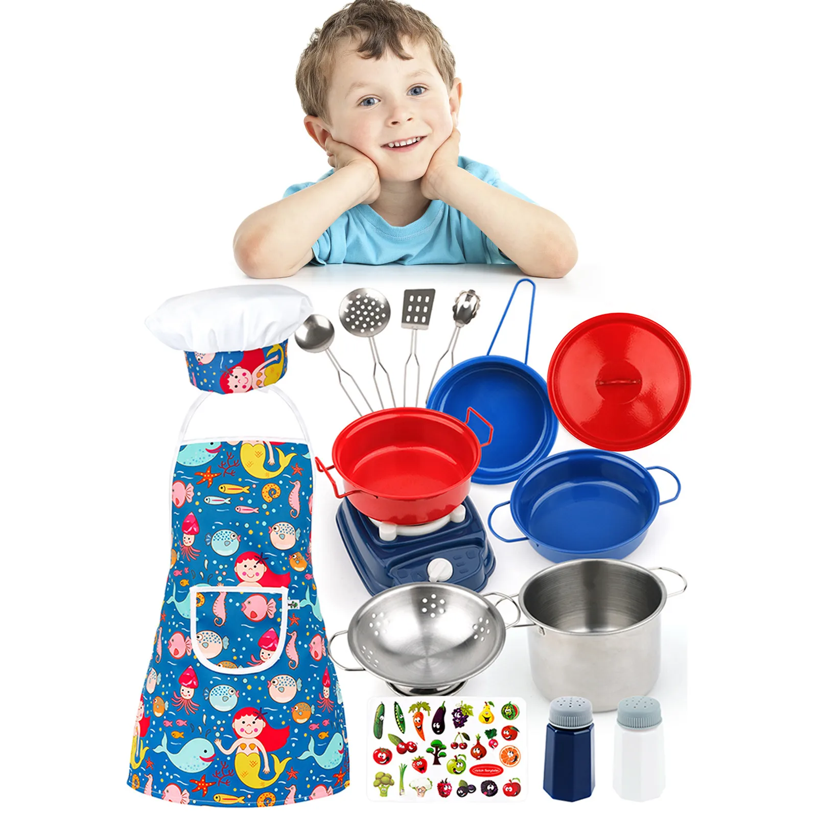 Kids Cooking Utensils 16Pcs Kids Baking Set With Cooking Apron Chef Hat Real Kids Baking Set Cooking Utensils For Kids Baking
Kids Cooking Utensils 16Pcs Kids Baking Set With Cooking Apron Chef Hat Real Kids Baking Set Cooking Utensils For Kids Baking