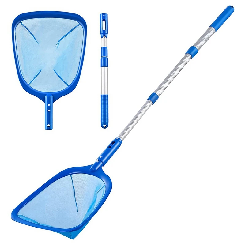 1 Piece Pool Skimmer Pool Net With 3 Section Pole, Pool Skimmer Net With Fine Mesh Net Ultra-Fine Pool Skimmer
1 Piece Pool Skimmer Pool Net With 3 Section Pole, Pool Skimmer Net With Fine Mesh Net Ultra-Fine Pool Skimmer
