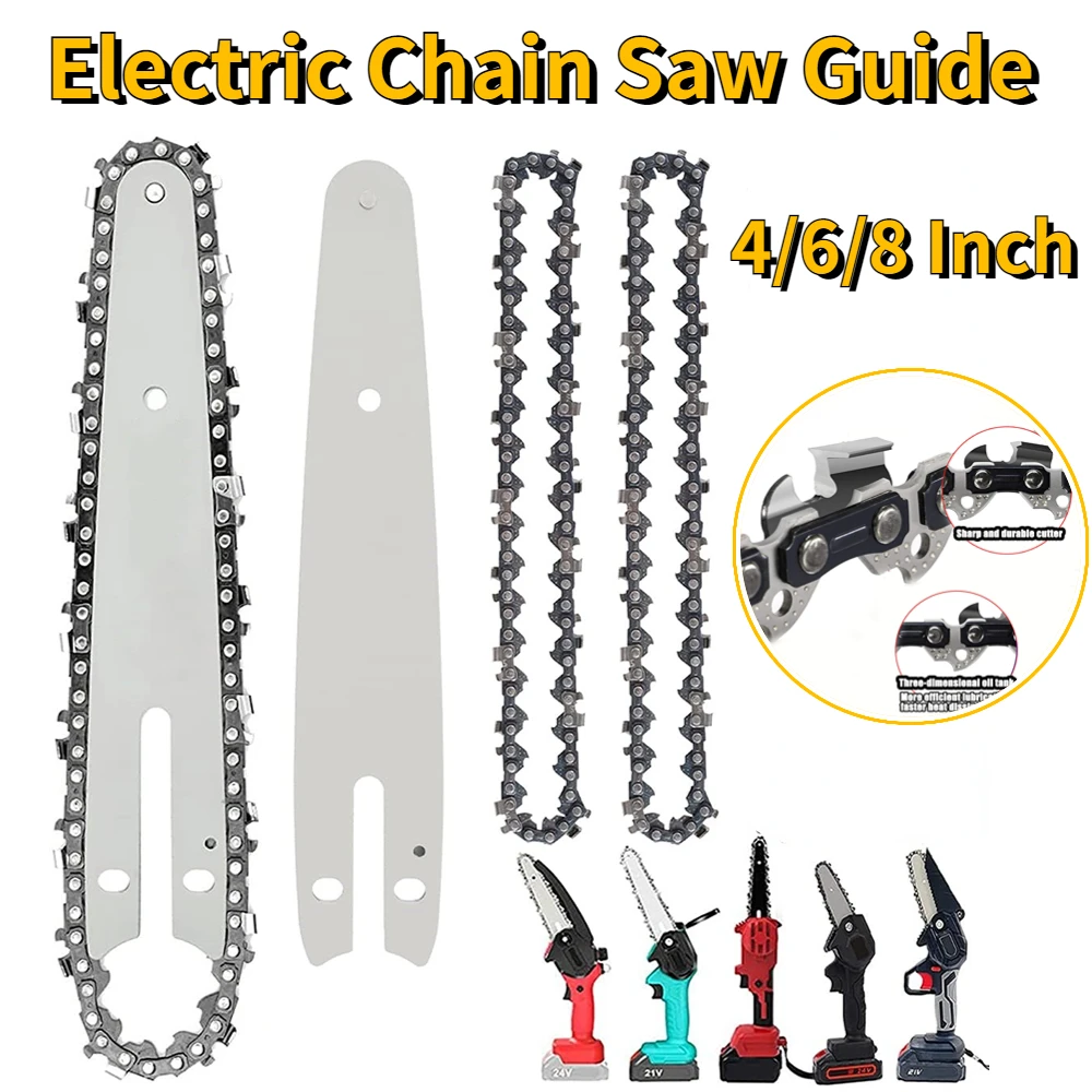 Garden Mini Portable Tools Inch Steel Parts Guide Chainsaw Electric Saw Replacement Chains Electric Saw Blade Power 4/6/8 Chain
Garden Mini Portable Tools Inch Steel Parts Guide Chainsaw Electric Saw Replacement Chains Electric Saw Blade Power 4/6/8 Chain